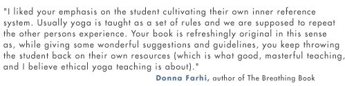 Book Quote by Donna Farhi